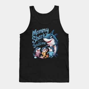 Mommy Shark Boss of Bedtime Tank Top